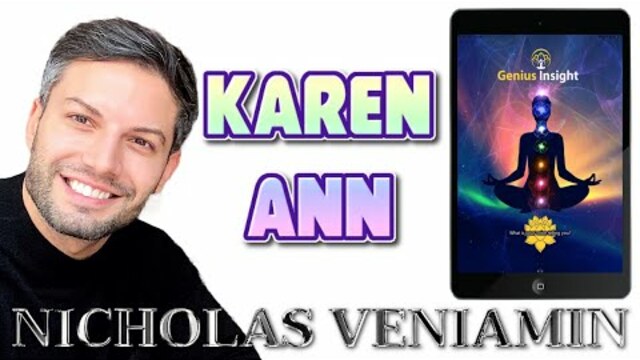 Karen Ann discusses Genius Insight with Nicholas Veniamin 31-1-2021