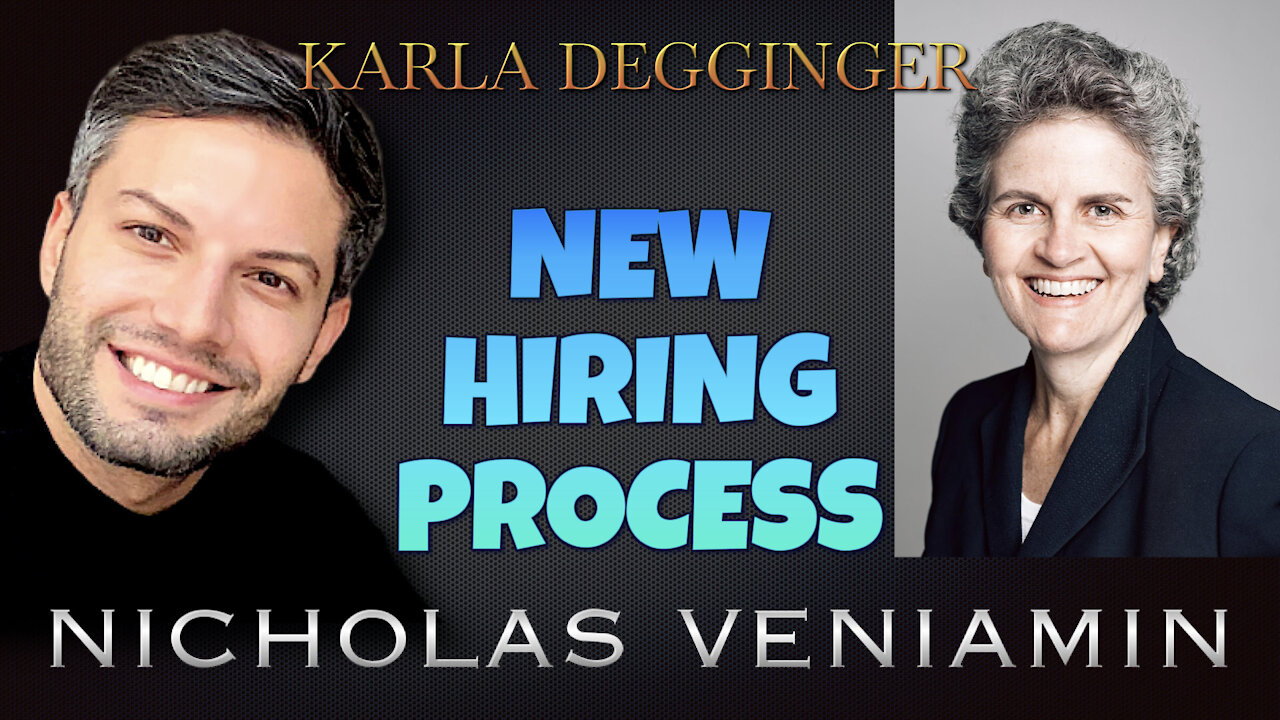 Karla Degginger Discusses New Hiring Process with Nicholas Veniamin 13-4-2021