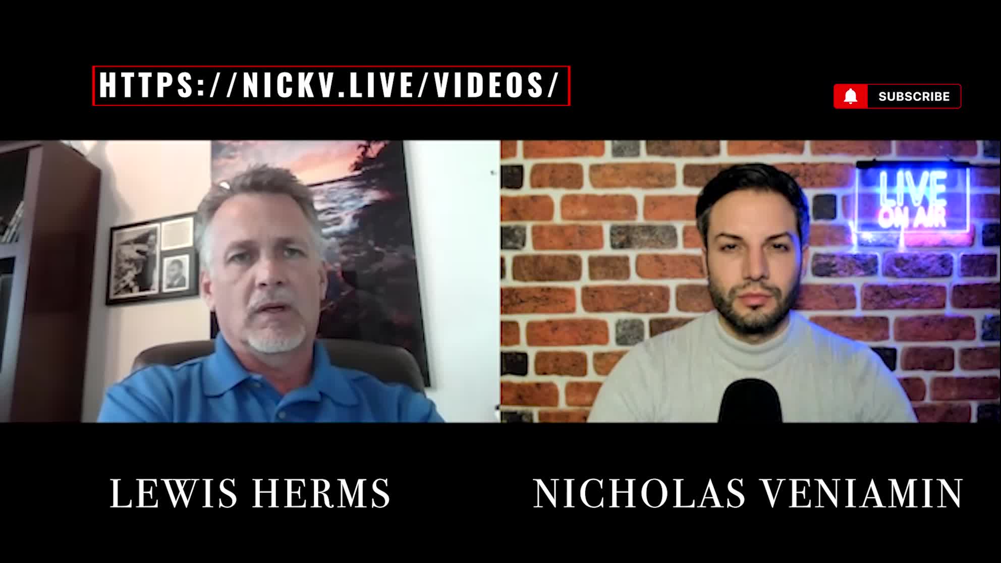 Lewis Herms Discusses Mike Lindell, Vaccines and Trump With Nicholas Veniamin 16-3-2021