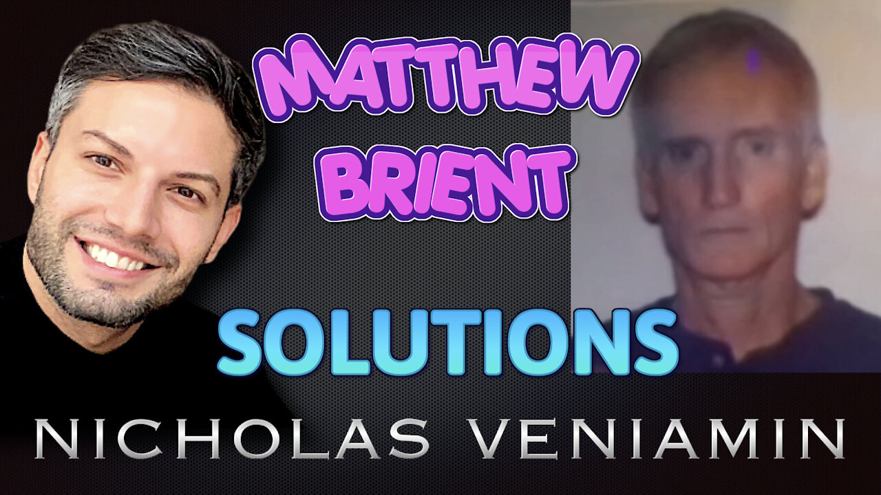 Matthew Brient Discusses Solutions with Nicholas Veniamin 20-4-2021