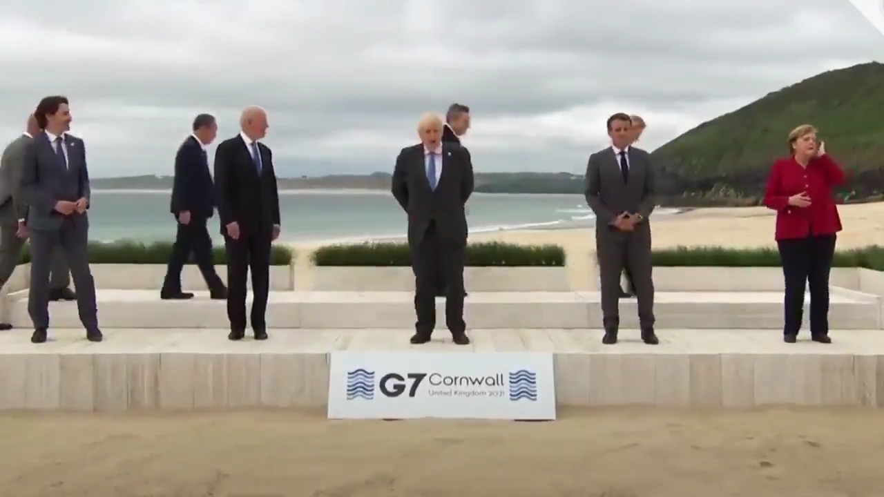 Trump invades G7 Cornwall 14-6-2021