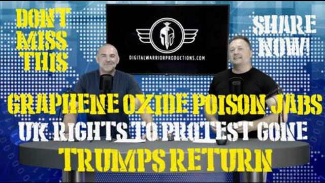 EPISODE 20. LOOK WHO'S BACK! GRAPHENE OXIDE DANGER FROM JABS AND MORE INTEL FROM THE WORLD! 11-7-2021