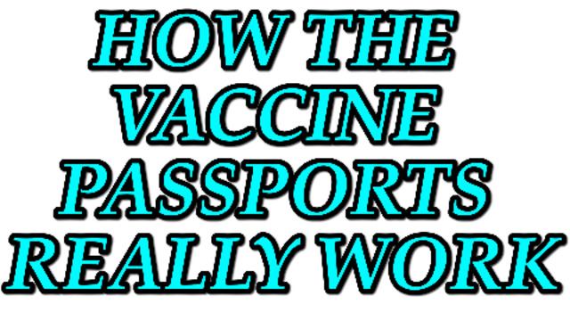 HOW THE VACCINE PASSPORT REALLY WORKS! 21-7-2021