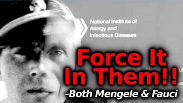 MENGELE VIBES: Tony Fauci & Jake Tapper Discuss Forcing Experimental Medical Procedures (Nuremberg 2)