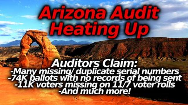 Maricopa Audit Intensifies With New Results Announced: Huge Alleged Anomalies & Red Flags 16-7-23021