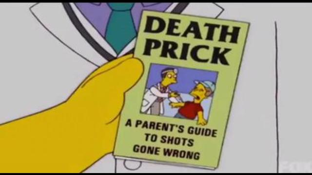 THE SIMPSONS PREDICTED FORCED VACCINATIONS AND VACCINE SIDE EFFECTS 18-7-2021