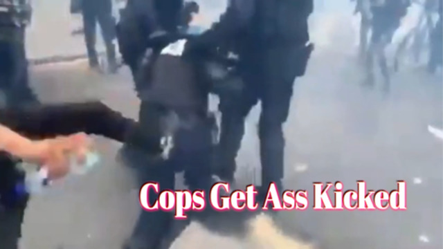 The Revolution Has Begun | Covid-Cops Are Literally Getting Their Ass Kicked in France 16-7-2021