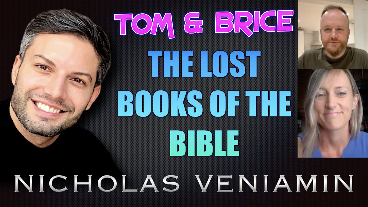 Tom & Brice Discusses The Lost Books Of The Bible with Nicholas Veniamin 28-7-2021