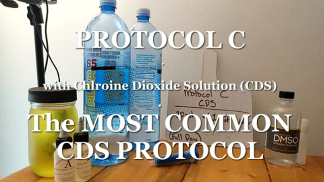 6. CDS Protocol C - The MOST COMMONLY used Protocol with Chlorine Dioxide Solution 4-6-2021