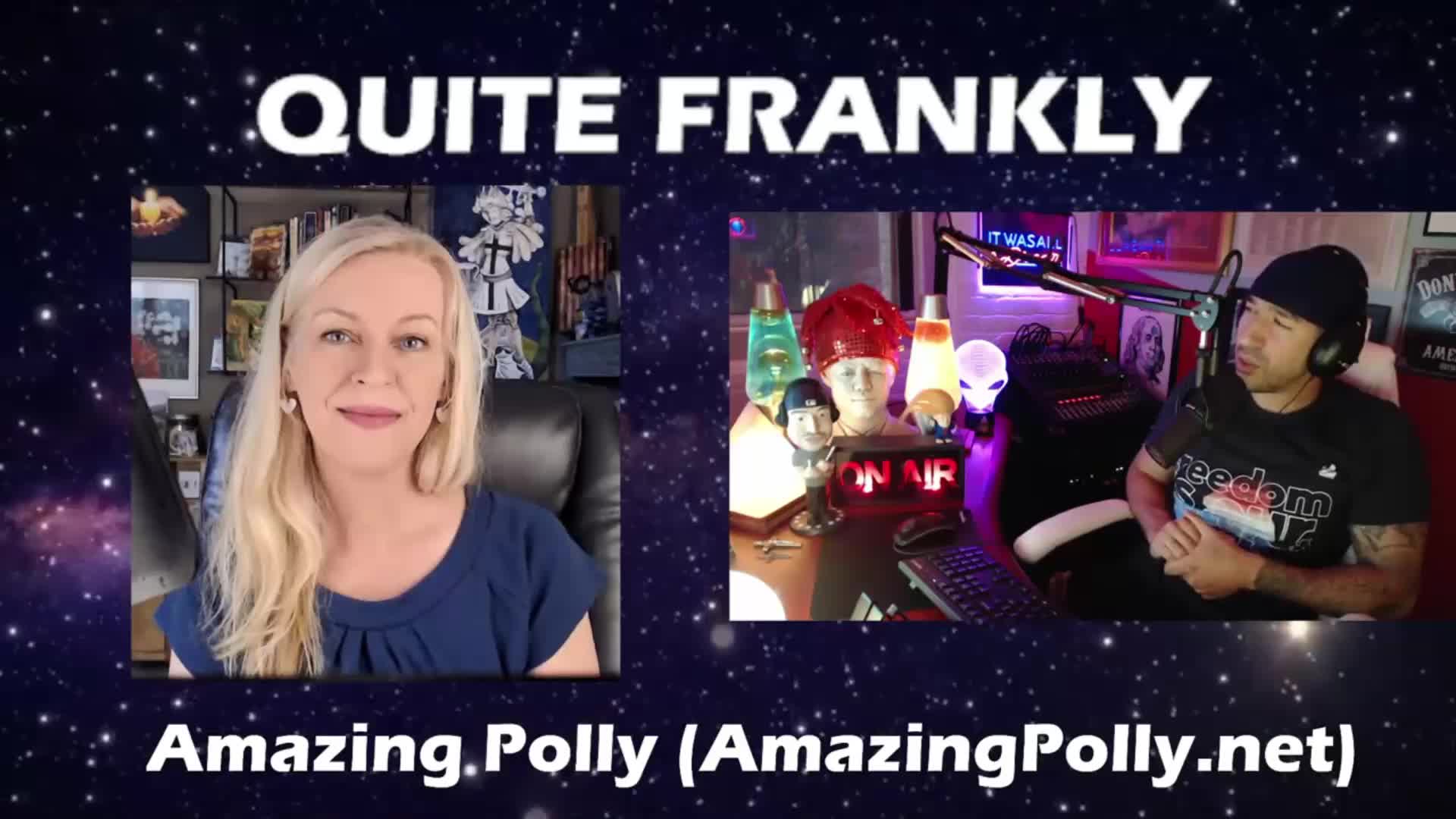 Amazing Polly on Quite Frankly Aug 4th 2021 6-8-2021