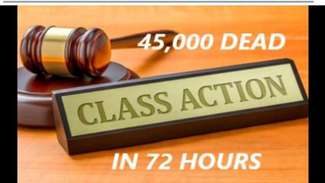 COVID-19 EXPERIMENTAL JAB HAWAII CLASS ACTION LAWSUIT - 45,000 DEAD AMERICANS IN 72 HOURS FROM JAB ! 28-8-2021