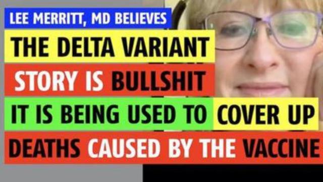 Deaths from the Delta variant are really people being killed by the vaccine (see link below) 3-8-2021