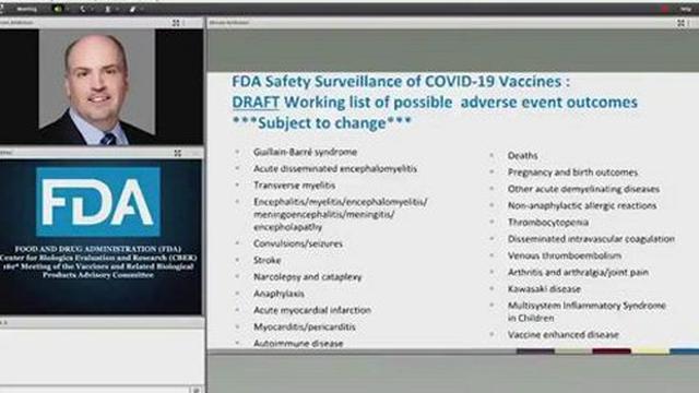 FDA ACCIDENTALLY SHOWS LIST OF WAYS FAUCCI'S EXTERMINATION VACCINE WILL KILL YOU 16-8-2021