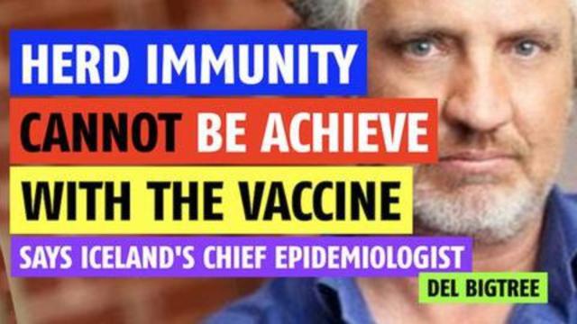 Herd immunity cannot be achieved with the vaccine says chief epidemiologist 18-8-2021