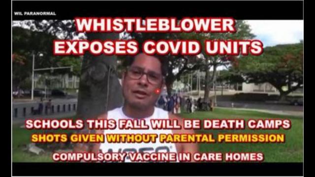 SCHOOLS BECOMING DEATH CAMPS FOR KIDS - WHISTLEBLOWER EXPOSES HAWAII COVID UNITS AS FRAUD 11-8-2021