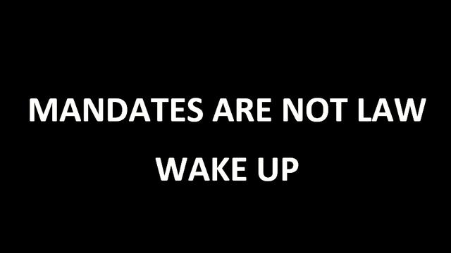 They cannot suspend the constitution nor can they mandate a vaccine - only if you let them 9-8-2021