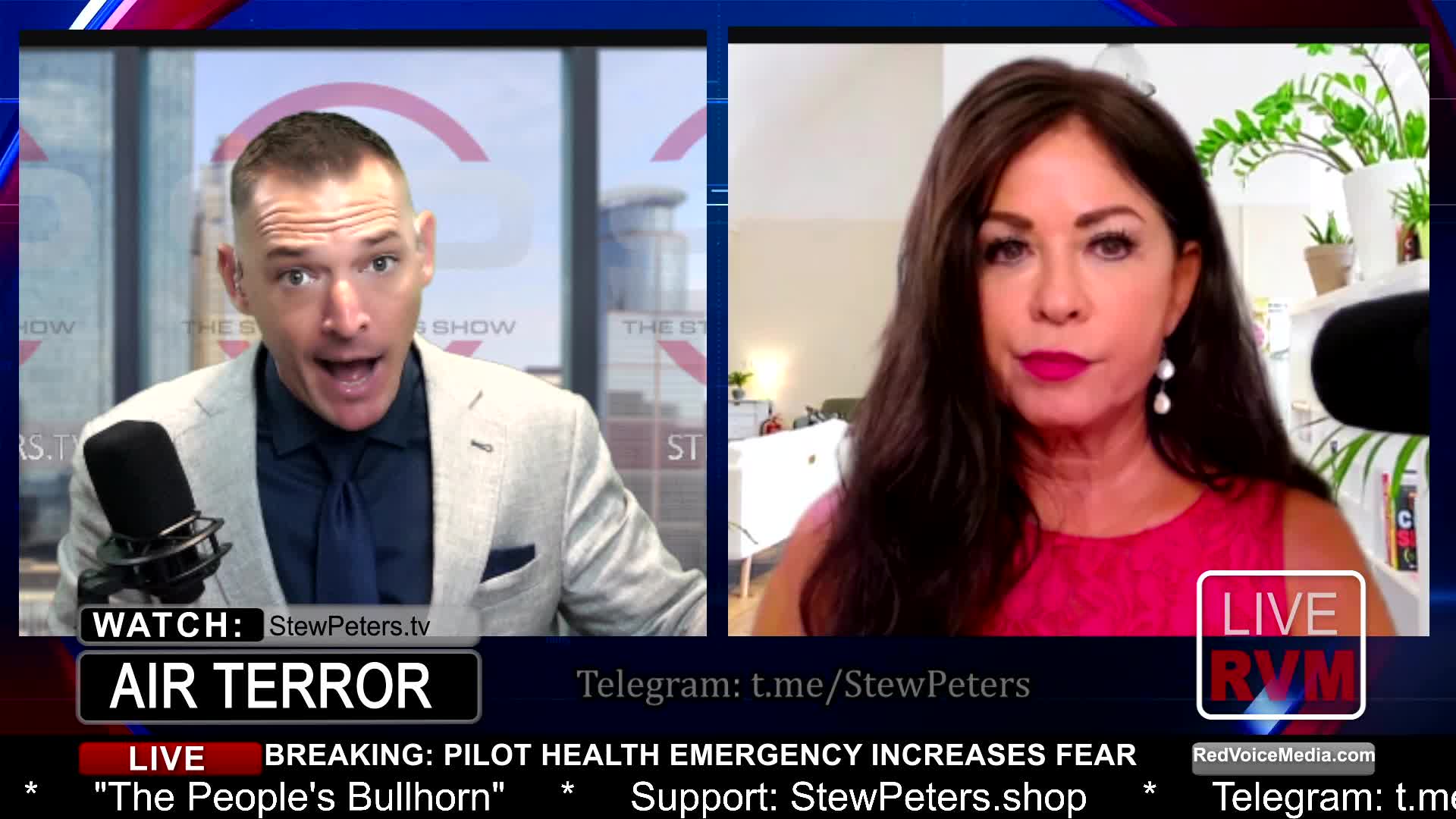 AIR TERROR! Pilot Has Terminal Stroke IN-FLIGHT, Jab Mandates Continue 4-9-2021