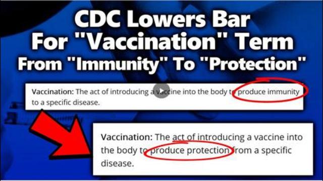 CDC Changes Definition Of "Vaccination" To Enable Jurisdictions To Force Dangerous Injections 7-9-2021