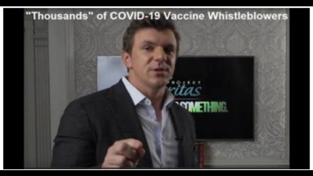 EXPOSED !! PROJECT VERITAS RECEIVING "THOUSANDS" OF EMAILS FROM COVID-19 VACCINE WHISTLEBLOWERS !! 19-9-2021