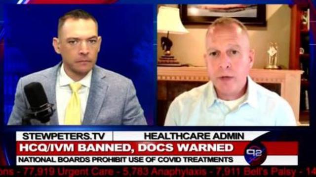 Hospital Administrator Lots of People Will Die - Doctors BANNED from HCQ & IVM 18-9-2021