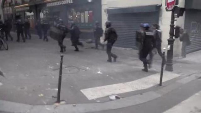 Macron's Gestapo retreats as the people rise up 12-9-2021