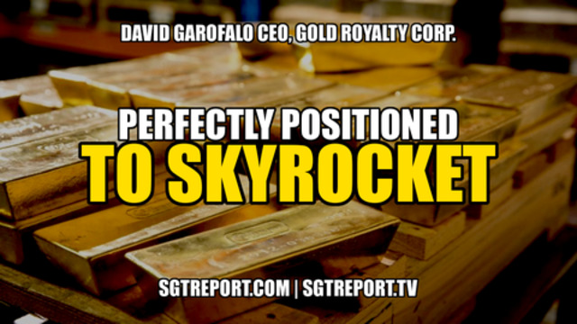 PERFECTLY POSITIONED TO SKYROCKET -- David Garofalo, CEO Gold Royalty Corp 29-9-2021