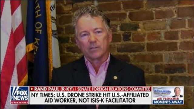 Rand Paul reveals what the US should have destroyed in Afghanistan 12-9-2021