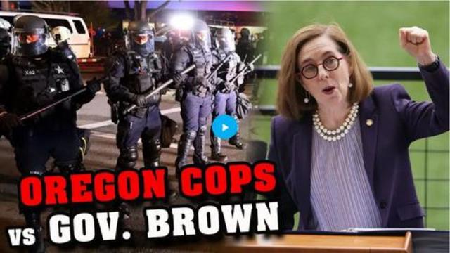 **THIS IS BIG** Oregon Police Sue Gov. Kate Brown Over MANDATES!! 19-9-2021