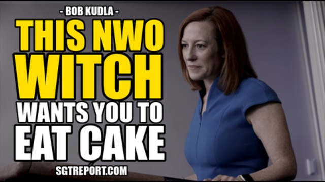 THIS NWO WITCH WANTS YOU TO 'EAT CAKE' WHILE THEY STEAL YOUR BIRTHRIGHT 23-9-2021