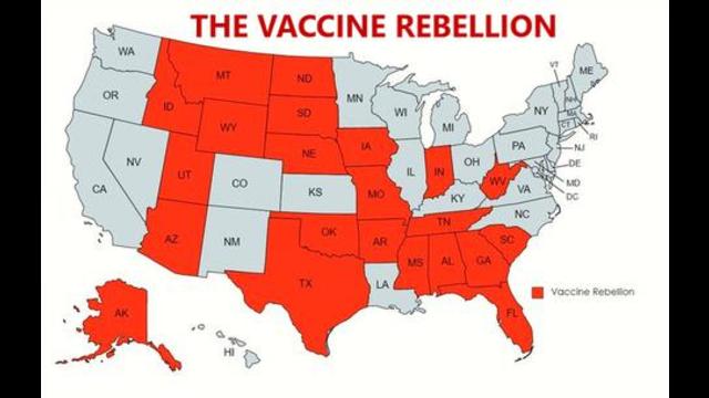 The Vaccine Rebellion, 21 GOP States REFUSE Biden's Illegal Vaccine Mandate 11-9-2021