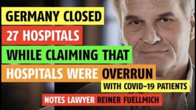 They closed 27 hospitals while claiming hospitals were overwhelmed with Covid patients 10-9-2021