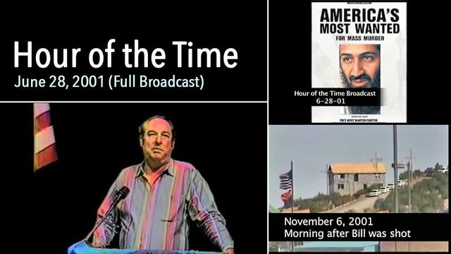 William Cooper - Hour of the Time - June 28, 2001 (Full Broadcast) - Predicts 911 & Osama Bin Laden 10-9-2021