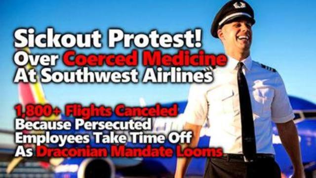 18K Canceled Flights As Southwest Airlines Pilots Employees Use Sick Days Leading Up To Deadline 11-10-2021