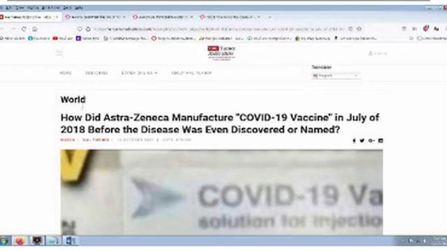 EXPOSED !! HOW DID ASTRA-ZENECA MANUFACTURE "COVID-19 VACCINE" IN JULY OF 2018 ? MUST WATCH !! 27-10-2021