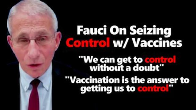 Fauci Explains How To Seize Control With Vaccines 13-10-2021