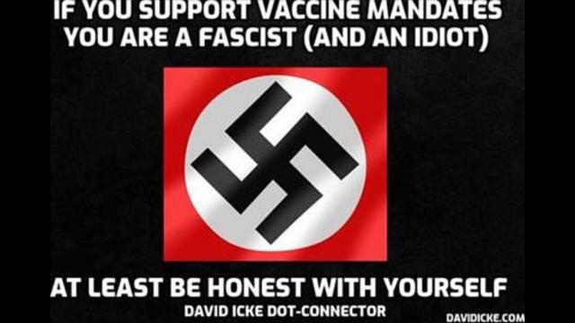 If You Support Vaccine Mandates, You Are A Fascist (And An Idiot) - David Icke Dot-Connector 29-10-2021