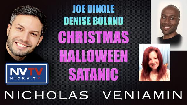 Joe Dingle Denise Boland Discusses Satanic Christmas and Halloween with Nicholas Veniamin 14-10-2021