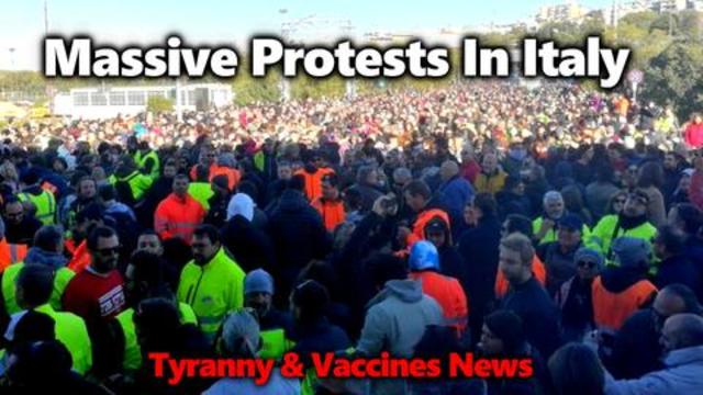 Massive Protests From Australia To Italy, Vaccine & Tyranny News & More 16-10-2021