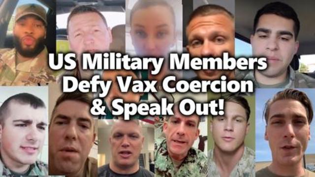 US Military Soldiers Defy & Resist Tyrannical Vaccine Coercion, Face Dishonorable Discharge 12-10-2021