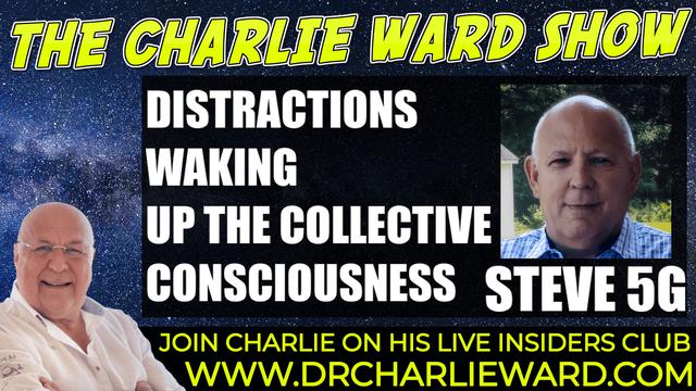 WAKING UP THE COLLECTIVE CONSCIOUSNESS & WIN A SUPER CHARGE COIN WITH STEVE 5G & CHARLIE WARD 24-10-2021