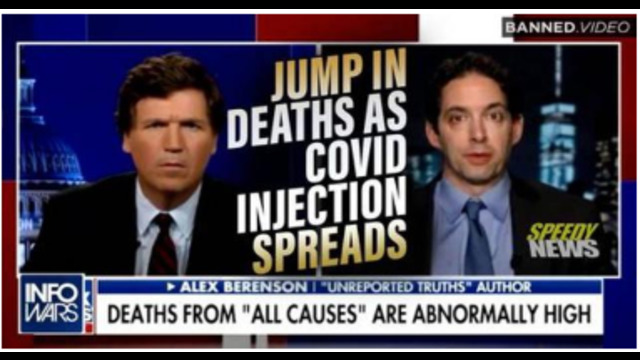 WARNING !! TUCKER CARLSON EXPOSES JUMP IN DEATHS FROM 'ALL CAUSES' AS COVID INJECTION SPREADS !! 22-10-2021