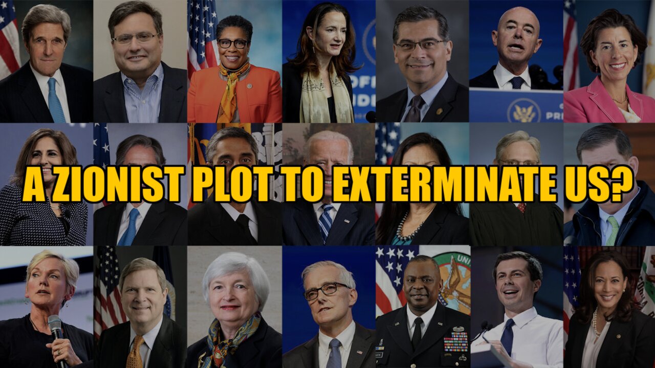 A ZIONIST PLOT TO EXTERMINATE US? 3-11-2021