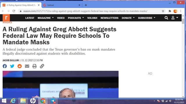 Corrupt U.S. District Judge Lee Yeakel Tries To Manipulate Law T Enforce Masks - SAY NO 13-11-2021