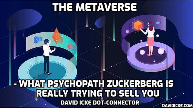 David Icke - The Metaverse: What Psychopath Zuckerberg Is Really Trying To Sell You 19-11-2021