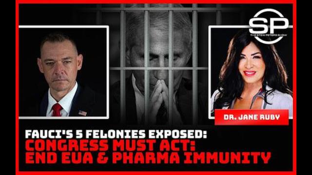 FAUCI’S 5 FELONIES EXPOSED: Congress Must Act: End EUA & Pharma Immunity 12-11-2021