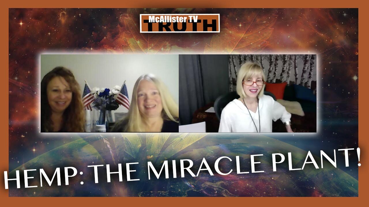 HEMP...THE MIRACLE PLANT! WTH DR PAM AND DRINDA! 20-11-2021