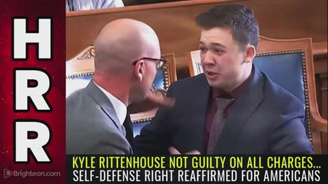 Kyle Rittenhouse NOT GUILTY on all charges... Self-defense right REAFFIRMED for Americans 20-11-2021