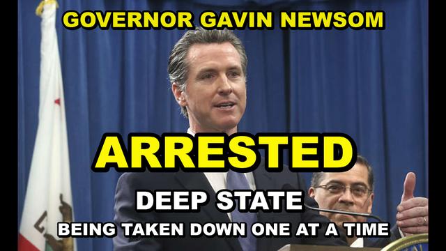 MILITARY ARRESTS CALIFORNIA GOVERNOR GAVIN NEWSOM AFTER SHORT GUN BATTLE 8-11-2021