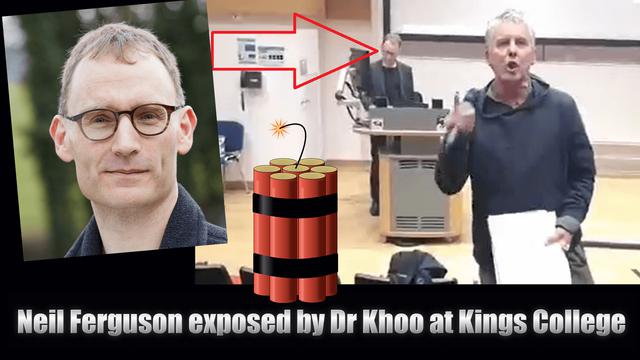 Neil Ferguson exposed by Dr Khoo at King's College. People are not standing for the LIES anymore! 8-11-2021