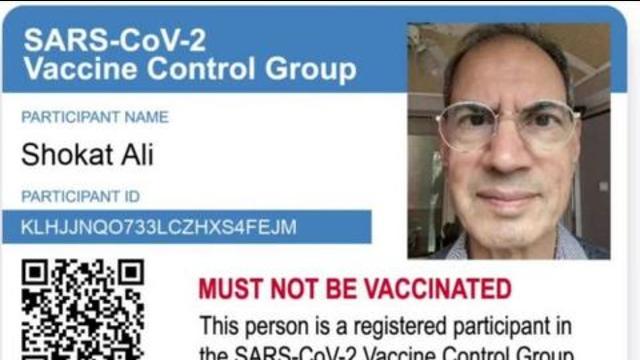 Opt out of the VAX group by joining the unvaccinated control group - join today 9-11-2021